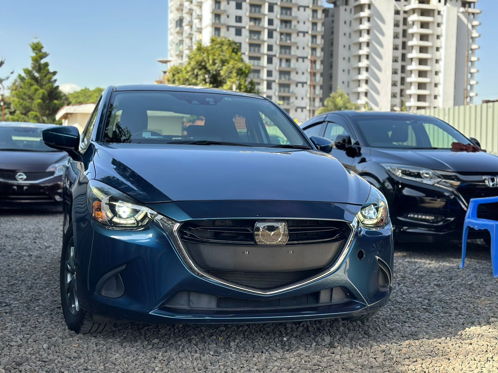 Mazda Demio 2017 Blue